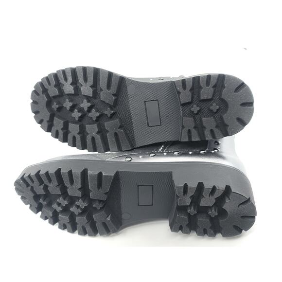 NEW CHARLES DAVID RADAR CHELSEA METALLIC STUDDED BOOTS - 7 - Picture 14 of 14